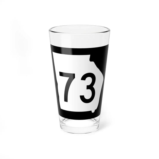 Georgia 73 (Georgia) (Road Sign) Pint Glass 16oz 16oz - Go Mug Yourself