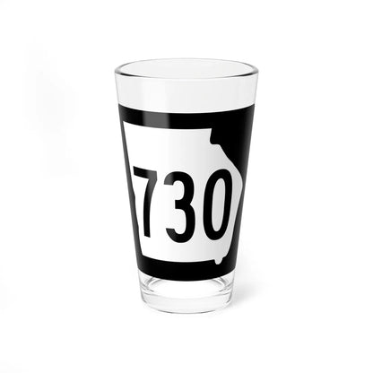 Georgia 730 1960 (Georgia) (Road Sign) Pint Glass 16oz 16oz - Go Mug Yourself