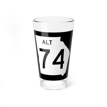 Georgia 74 Alternate (Georgia) (Road Sign) Pint Glass 16oz 16oz - Go Mug Yourself