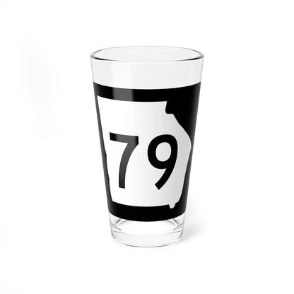 Georgia 79 (Georgia) (Road Sign) Pint Glass 16oz 16oz - Go Mug Yourself