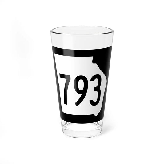 Georgia 793 1960 (Georgia) (Road Sign) Pint Glass 16oz 16oz - Go Mug Yourself