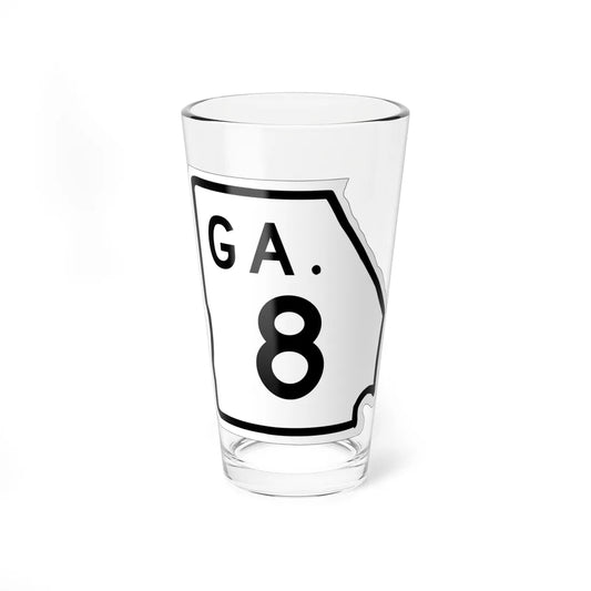 Georgia 8 1948 (Georgia) (Road Sign) Pint Glass 16oz 16oz - Go Mug Yourself