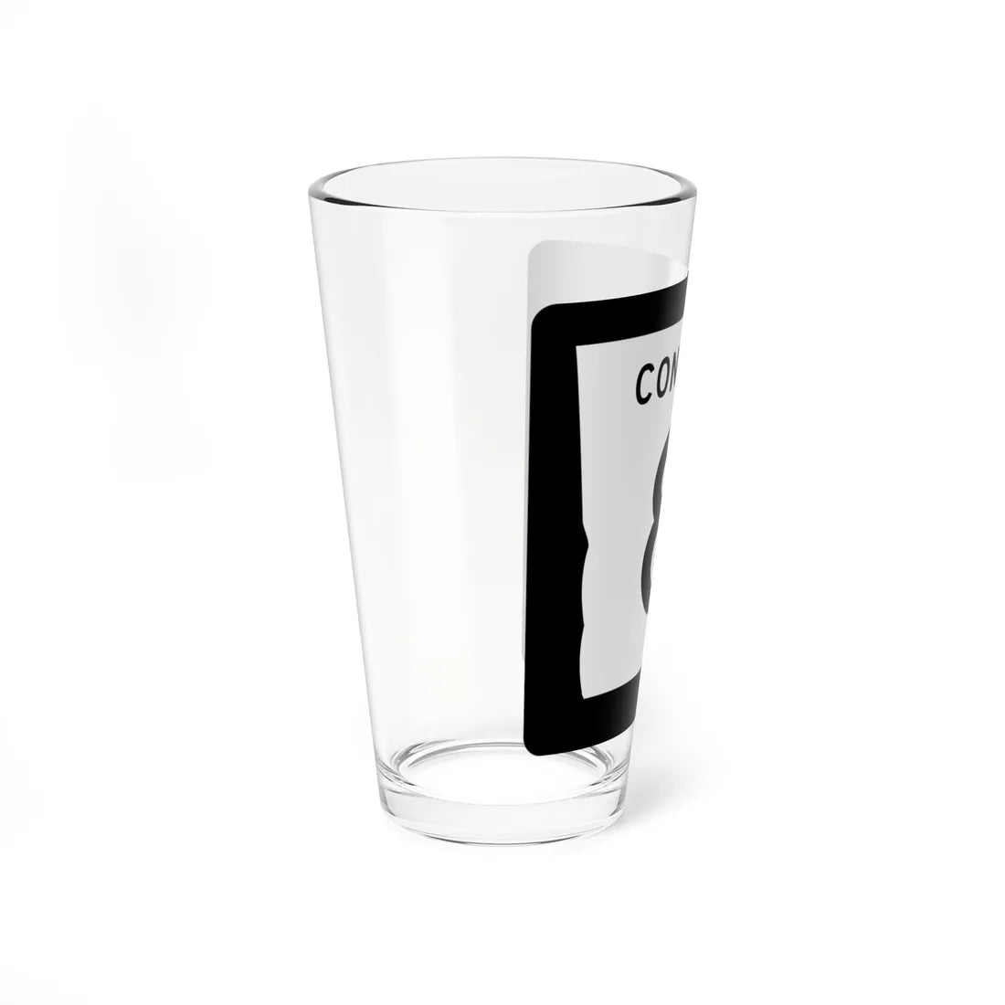 Georgia 8 Connector (Georgia) (Road Sign) Pint Glass 16oz - Go Mug Yourself