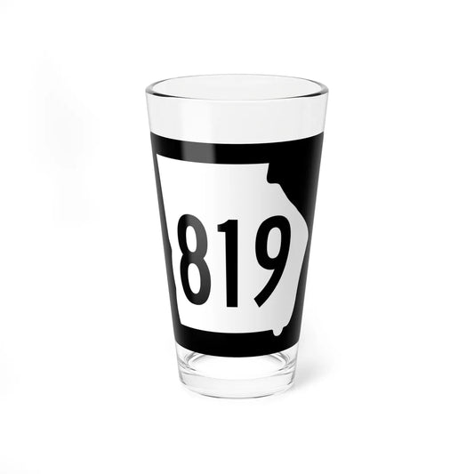 Georgia 819 1960 (Georgia) (Road Sign) Pint Glass 16oz 16oz - Go Mug Yourself