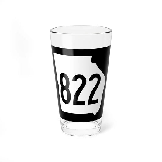 Georgia 822 1960 (Georgia) (Road Sign) Pint Glass 16oz 16oz - Go Mug Yourself