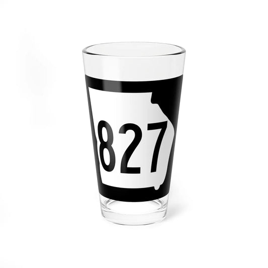 Georgia 827 1960 (Georgia) (Road Sign) Pint Glass 16oz 16oz - Go Mug Yourself