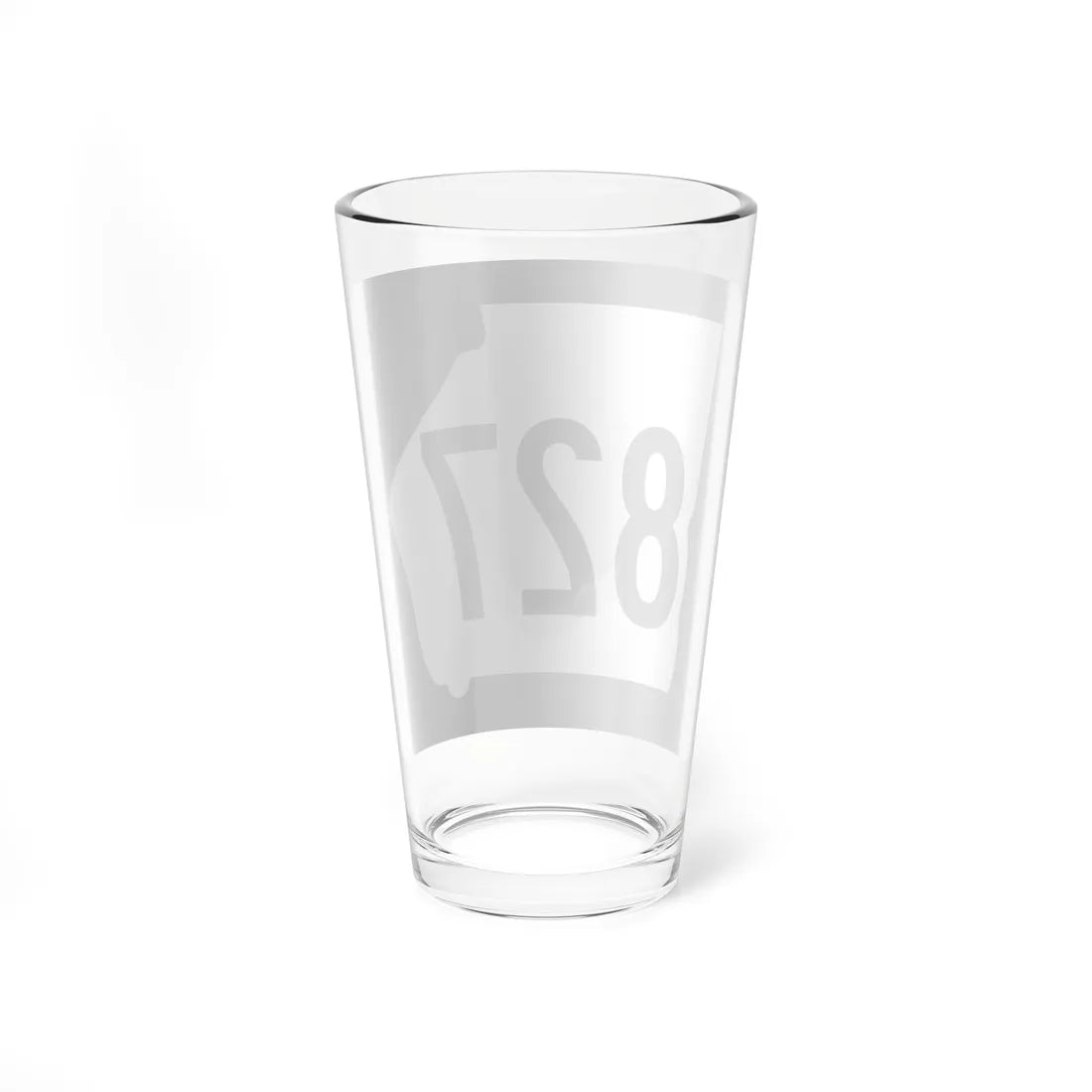 Georgia 827 1960 (Georgia) (Road Sign) Pint Glass 16oz - Go Mug Yourself