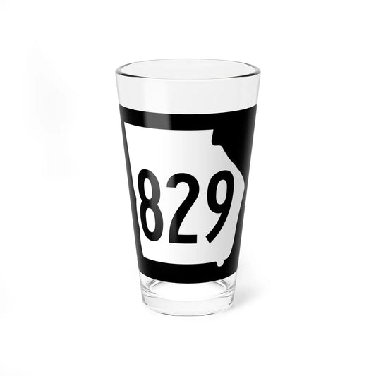 Georgia 829 1960 (Georgia) (Road Sign) Pint Glass 16oz 16oz - Go Mug Yourself