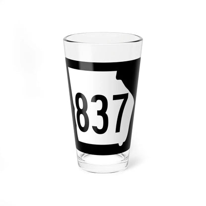 Georgia 837 1960 (Georgia) (Road Sign) Pint Glass 16oz 16oz - Go Mug Yourself