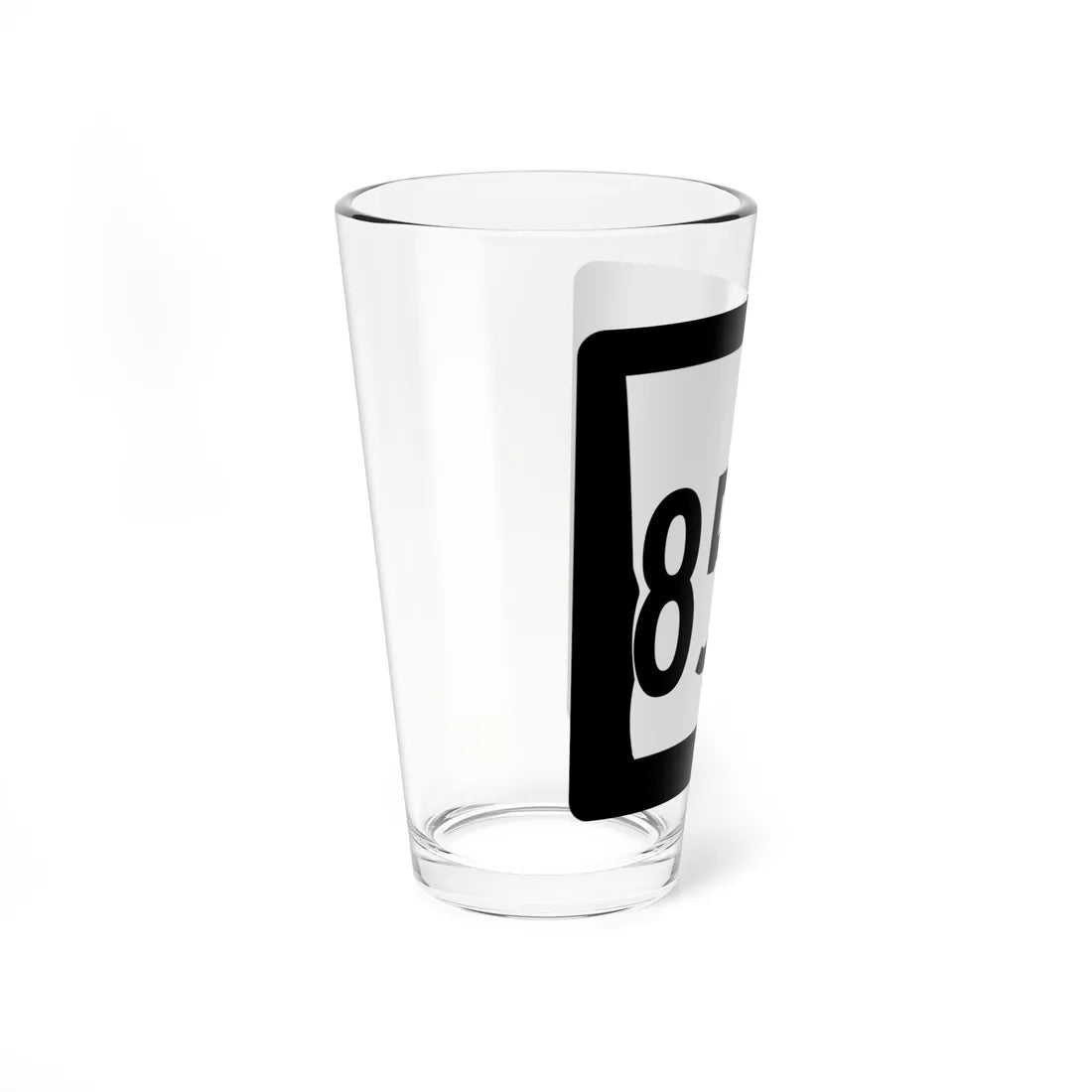 Georgia 85W 1960 (Georgia) (Road Sign) Pint Glass 16oz - Go Mug Yourself