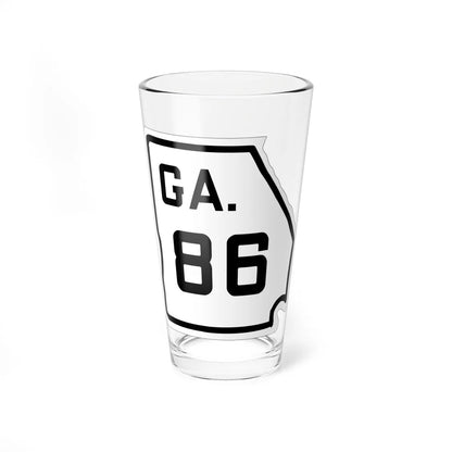 Georgia 86 1920 (Georgia) (Road Sign) Pint Glass 16oz 16oz - Go Mug Yourself
