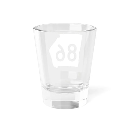 Georgia 86 (Georgia) (Road Sign) Shot Glass 1.5oz - Go Mug Yourself