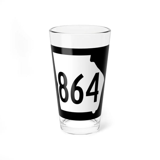 Georgia 864 1960 (Georgia) (Road Sign) Pint Glass 16oz 16oz - Go Mug Yourself