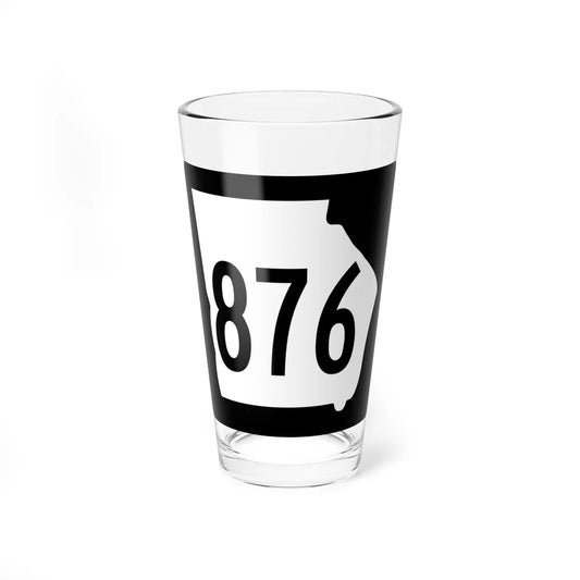 Georgia 876 1960 (Georgia) (Road Sign) Pint Glass 16oz 16oz - Go Mug Yourself