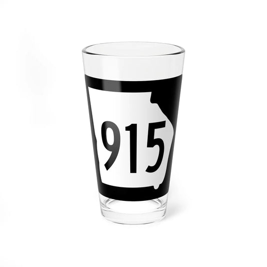 Georgia 915 1960 (Georgia) (Road Sign) Pint Glass 16oz 16oz - Go Mug Yourself
