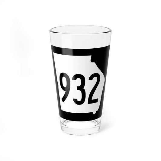 Georgia 932 1960 (Georgia) (Road Sign) Pint Glass 16oz 16oz - Go Mug Yourself