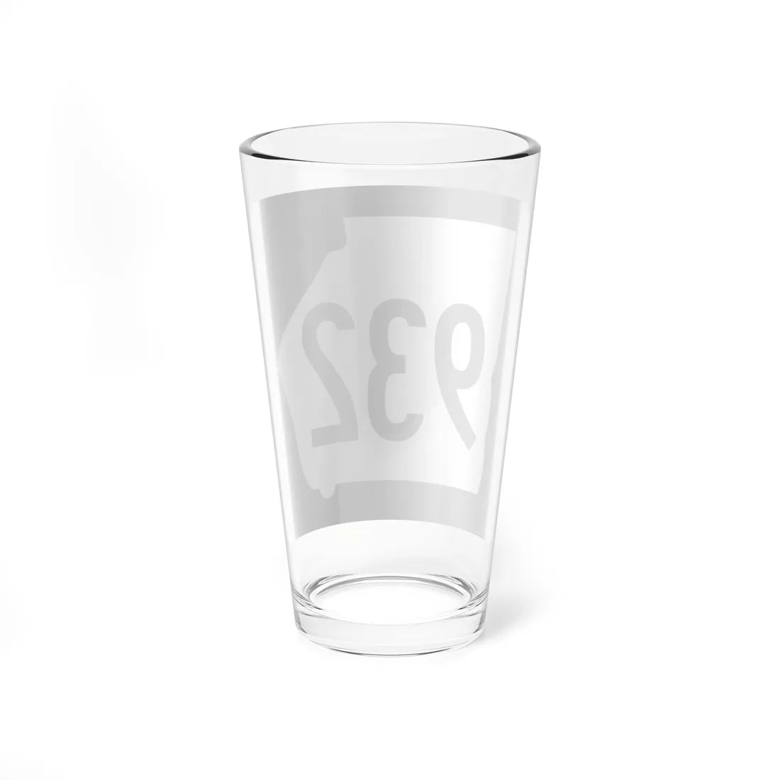 Georgia 932 1960 (Georgia) (Road Sign) Pint Glass 16oz - Go Mug Yourself