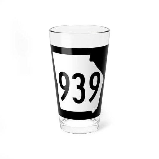 Georgia 939 1960 (Georgia) (Road Sign) Pint Glass 16oz 16oz - Go Mug Yourself