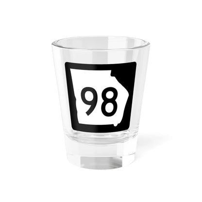 Georgia 98 (Georgia) (Road Sign) Shot Glass 1.5oz 1.5oz - Go Mug Yourself