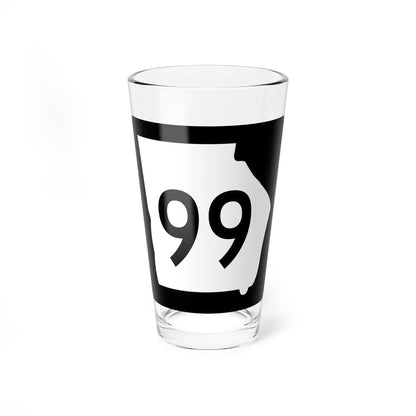 Georgia 99 (Georgia) (Road Sign) Pint Glass 16oz 16oz - Go Mug Yourself