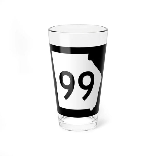 Georgia 99 (Georgia) (Road Sign) Pint Glass 16oz 16oz - Go Mug Yourself