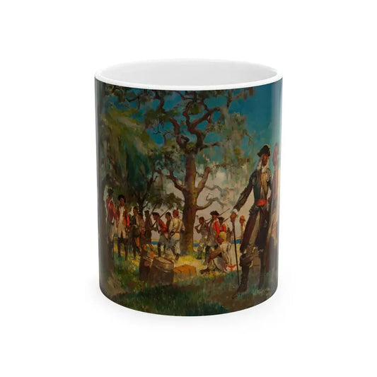 Georgia, Blue Book magazine cover, July 1948 - White Coffee Mug 11oz - Go Mug Yourself