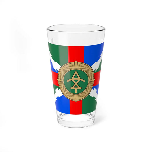 Georgia Border Police Rapid Reaction Directorate flag (Georgia) Pint Glass 16oz 16oz - Go Mug Yourself