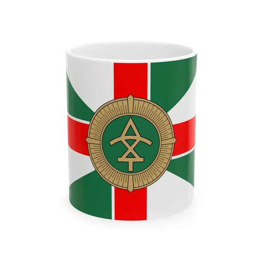Georgia Border Police Special Air Force flag (Georgia) White Coffee Mug 11oz - Go Mug Yourself