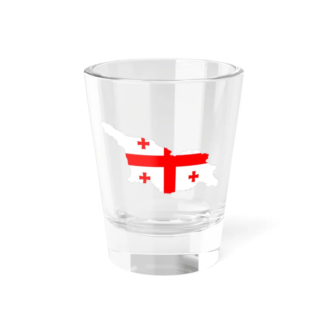 Georgia-Flagmap (Georgia) Shot Glass 1.5oz 1.5oz - Go Mug Yourself