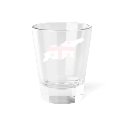 Georgia-Flagmap (Georgia) Shot Glass 1.5oz - Go Mug Yourself
