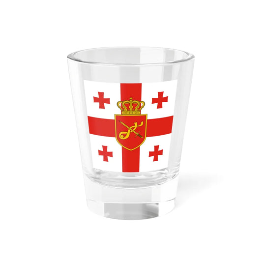 Georgia. Standard of Minister of Defence (Georgia) Shot Glass 1.5oz 1.5oz - Go Mug Yourself