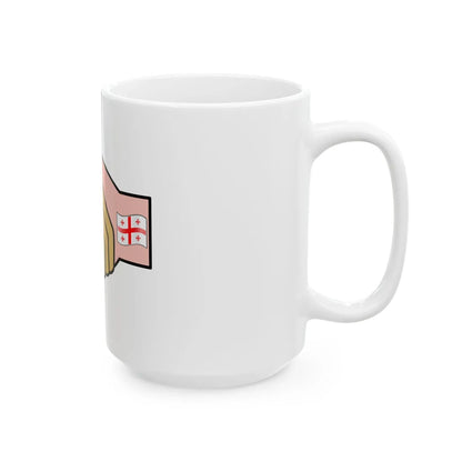 GeorgiaAzerbaijan (Azerbaijan) White Coffee Mug - Go Mug Yourself