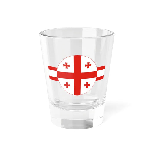 Georgian flag roundel (Georgia) Shot Glass 1.5oz 1.5oz - Go Mug Yourself