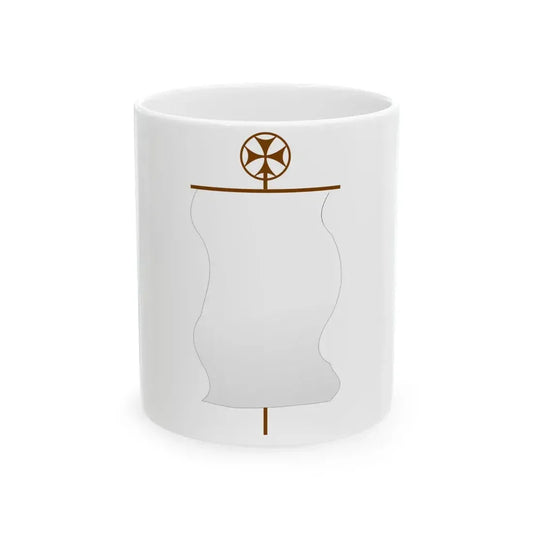 Georgian labarum (Georgia) White Coffee Mug 11oz - Go Mug Yourself