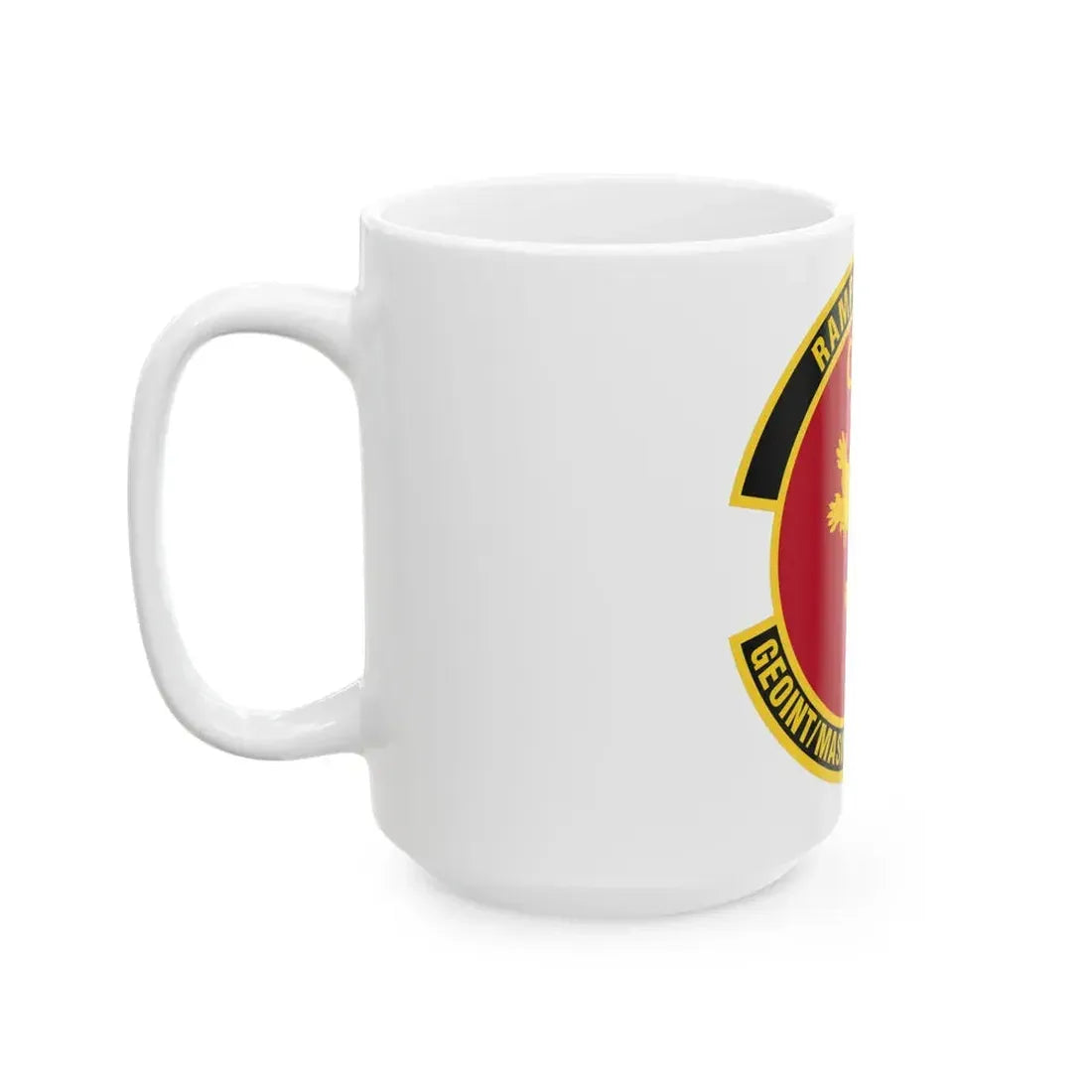 Geospatial Intelligence Measurement & Signatures Intelligence Production Squadron (U.S. Air Force) White Coffee Mug - Go Mug Yourself