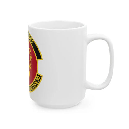 Geospatial Intelligence Measurement & Signatures Intelligence Production Squadron (U.S. Air Force) White Coffee Mug - Go Mug Yourself