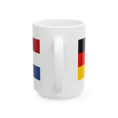 GER-NED talk (Germany) White Coffee Mug - Go Mug Yourself