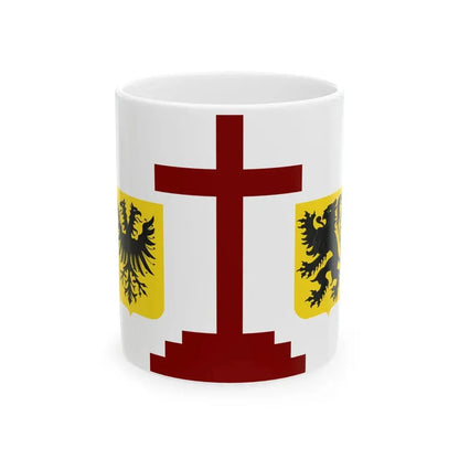 Geraardsbergen vlag (Belgium) White Coffee Mug 11oz - Go Mug Yourself