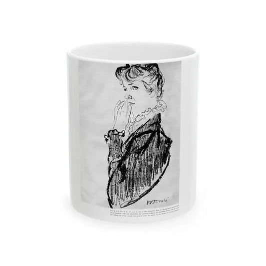Geraldine Page, star of The Immoralist, 1954 - White Coffee Mug 11oz - Go Mug Yourself
