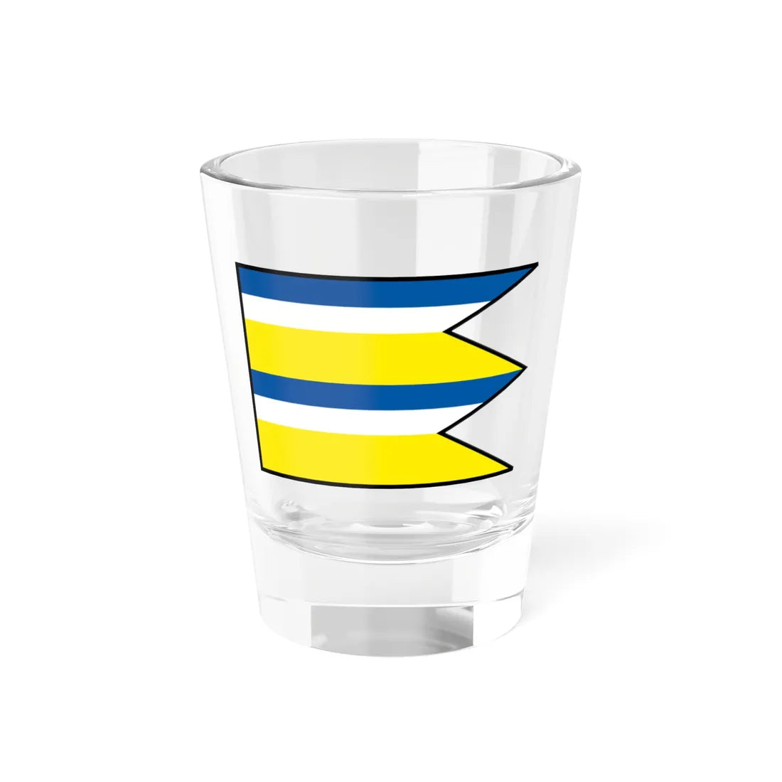 Geraltov Presov Flag (Slovakia) Shot Glass 1.5oz 1.5oz - Go Mug Yourself