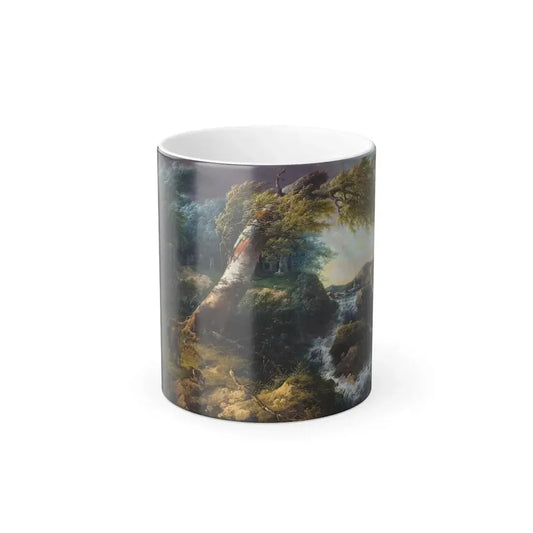 Gerard van Nijmegen (1735-1808) Landschap in de Storm - 1804 - Color Changing Mug 11oz 11oz - Go Mug Yourself