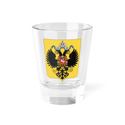 Gerb rossii (Russia) (Coat of Arms) Shot Glass 1.5oz 1.5oz - Go Mug Yourself
