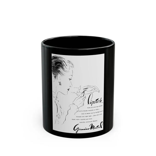 Germaine Monteil, 1946 - Black Coffee Mug 11oz - Go Mug Yourself