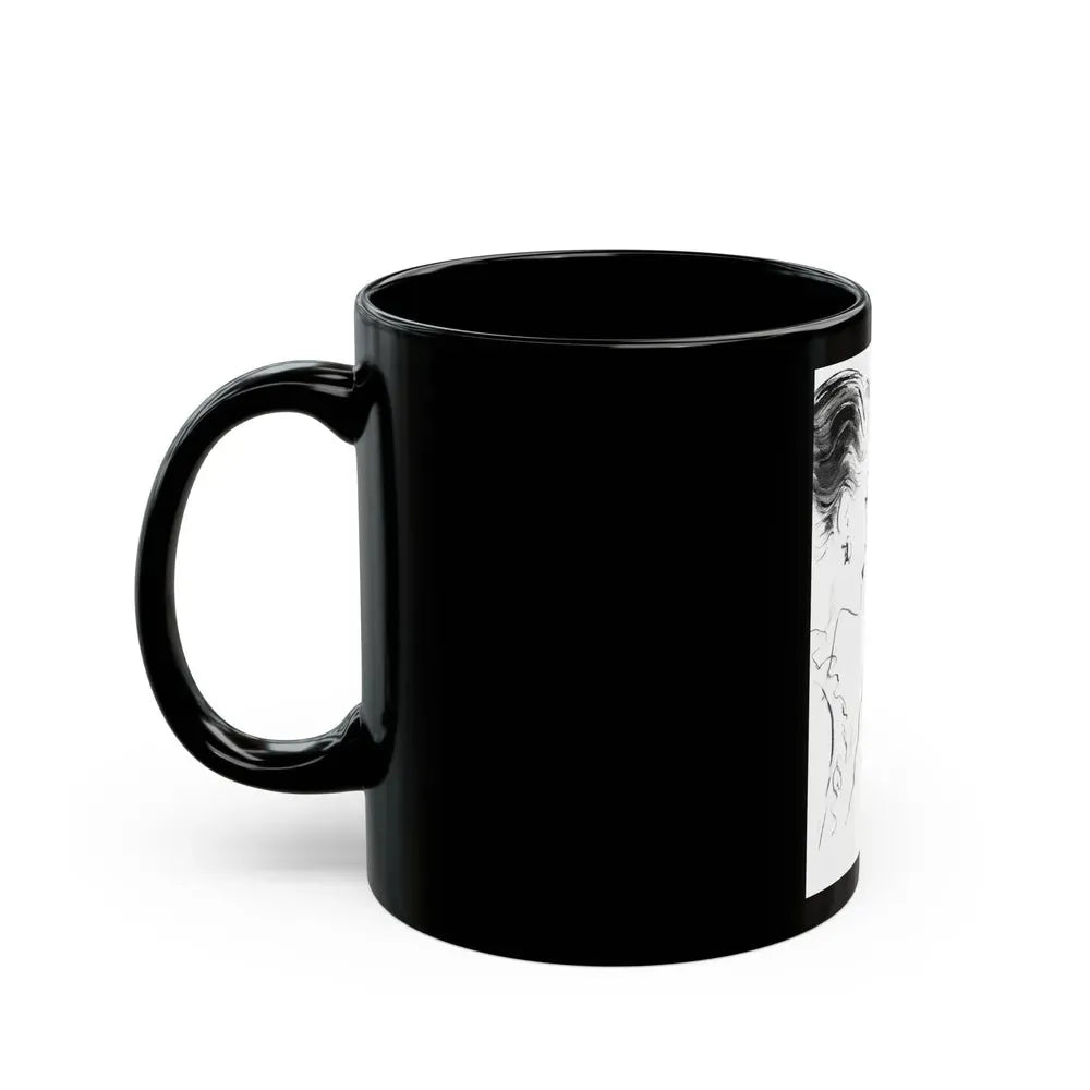Germaine Monteil, 1946 - Black Coffee Mug - Go Mug Yourself
