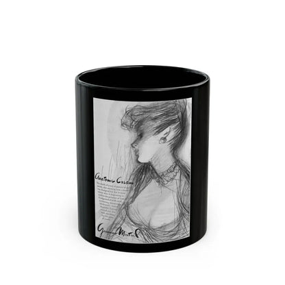 Germaine Monteil, 1947 - Black Coffee Mug 11oz - Go Mug Yourself