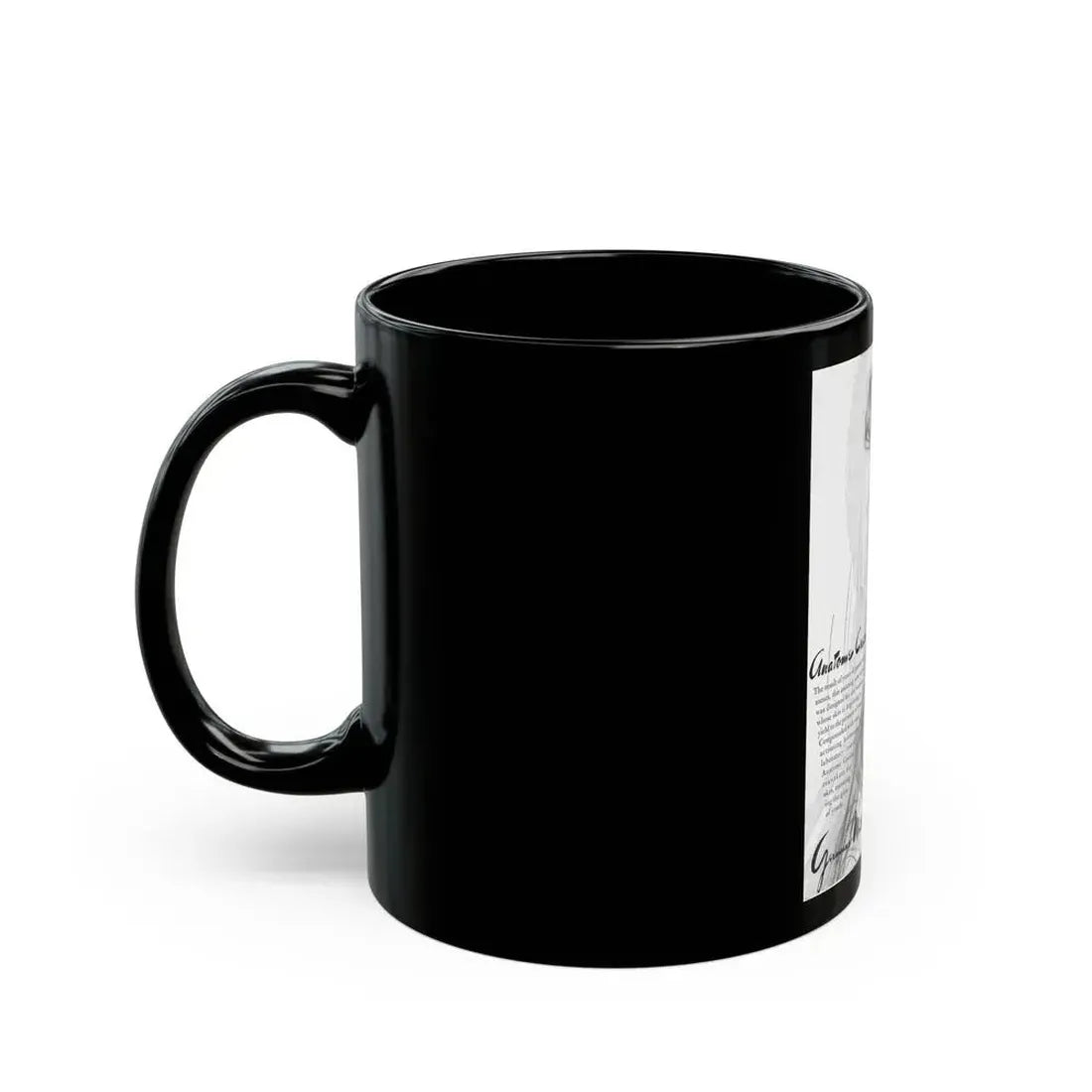 Germaine Monteil, 1947 - Black Coffee Mug - Go Mug Yourself