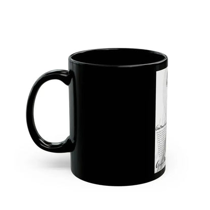 Germaine Monteil, 1947 - Black Coffee Mug - Go Mug Yourself