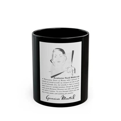 Germaine Monteil, 1952 - Black Coffee Mug 11oz - Go Mug Yourself