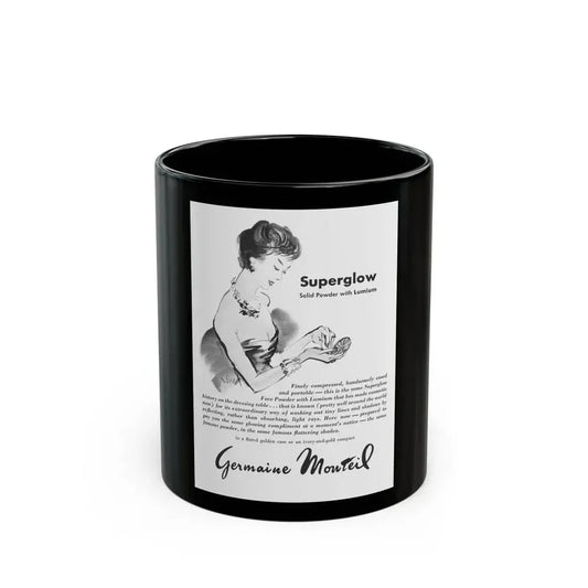 Germaine Monteil, 1955 - Black Coffee Mug 11oz - Go Mug Yourself