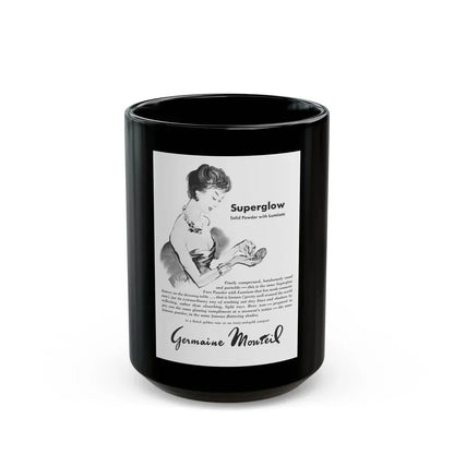 Germaine Monteil, 1955 - Black Coffee Mug 15oz - Go Mug Yourself